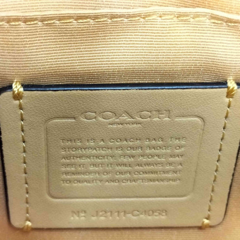 コーチ COACH ロゴ刻印 ショルダーバッグ レディース