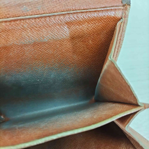 ルイヴィトン LOUIS VUITTON モノグラム ポルトモネ ビエ カルトクレディ 3つ折り財布 monogram porte monnaie billet cartes credit wallet レディース