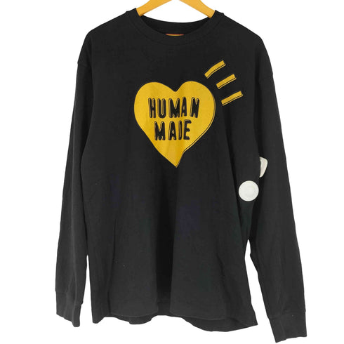 ヒューマンメイド HUMAN MADE Graphic L/S T-Shirt ハート型ロゴ グラフィックプリント ロングスリーブ Tシャツ メンズ JPN:XL
