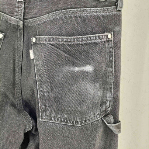 リーバイス Levis シルバータブ BAGGY CARPENTER ブラックデニムパンツ メンズ W30 L30