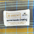 ブレント BRENT 60S レーヨン混 襟芯 チェック柄 オープンカラーシャツ メンズ JPN:M