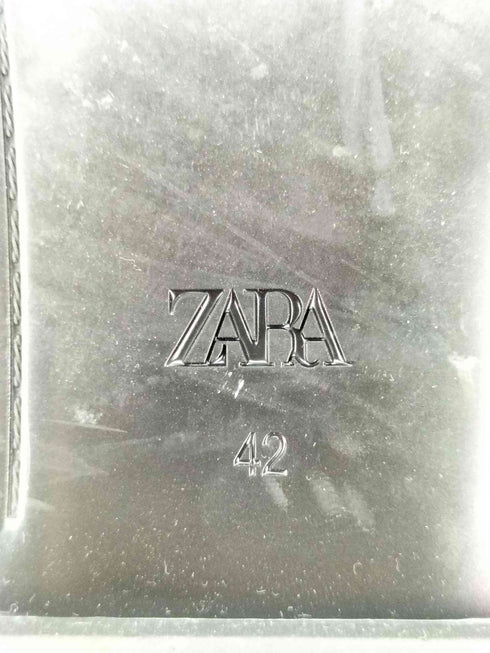 ザラ ZARA ギャザー ローファー メンズ EUR:42