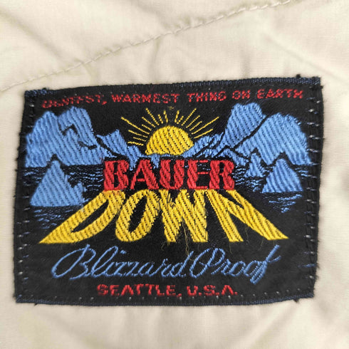 エディーバウアー Eddie Bauer 50-60S 日の出タグ TALONジップ North Wind ノースウィンドダウンジャケット メンズ