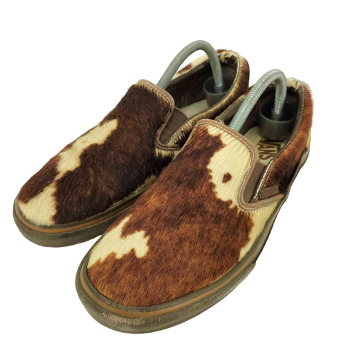 バンズ VANS SLIP ON V98 PONY ポニー ハラコ スリッポン メンズ JPN:26.5
