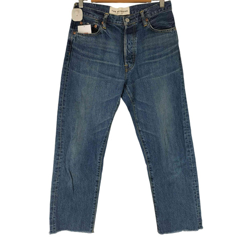 ザシンゾーン THE Shinzone STRAIGHT DENIM ストレート カットオフ デニムパンツ レディース DE:38