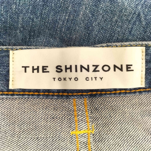 ザシンゾーン THE Shinzone STRAIGHT DENIM ストレート カットオフ デニムパンツ レディース DE:38