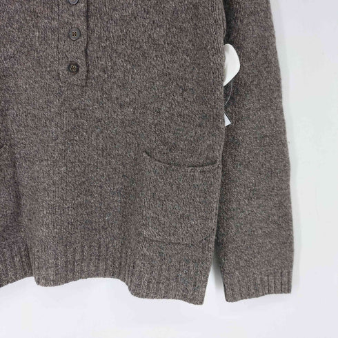 アーペーセー A.P.C. ウール100 ハーフボタン ニット セーター レディース import:XS