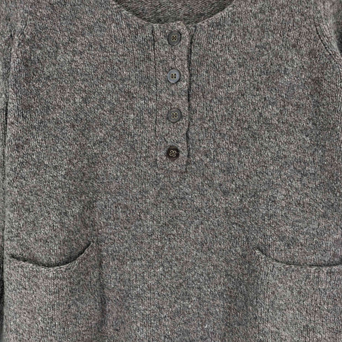 アーペーセー A.P.C. ウール100 ハーフボタン ニット セーター レディース import:XS