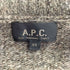 アーペーセー A.P.C. ウール100 ハーフボタン ニット セーター レディース import:XS