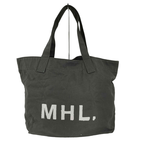エムエイチエル MHL. キャンバス トートバッグ メンズ