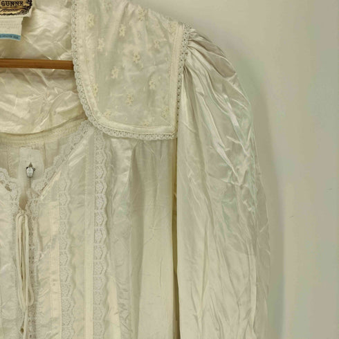 ガニーサックス GUNNE SAX 70S 紙タグ レーヨン フリル レーヨン ワンピース レディース 9