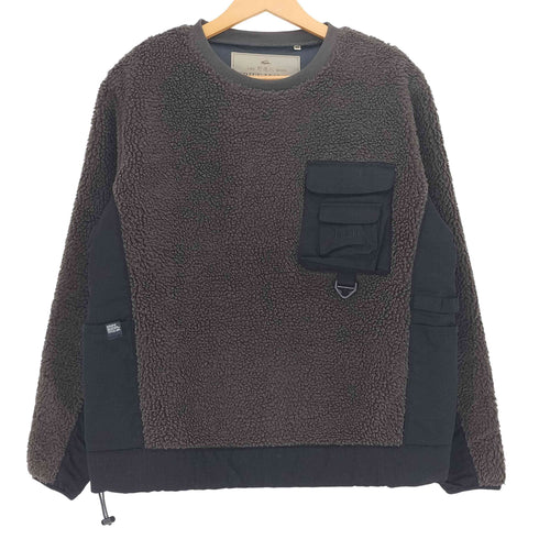 クリフメイヤー KRIFF MAYER HINOKO ボア クルーネック フリース メンズ JPN:M