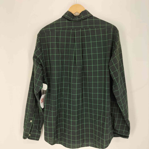 ラルフローレンゴルフ RALPH LAUREN GOLF 90S CUSTIM FIT スモールポニー刺繍 グラフチェック L/S B.Dシャツ メンズ import:L