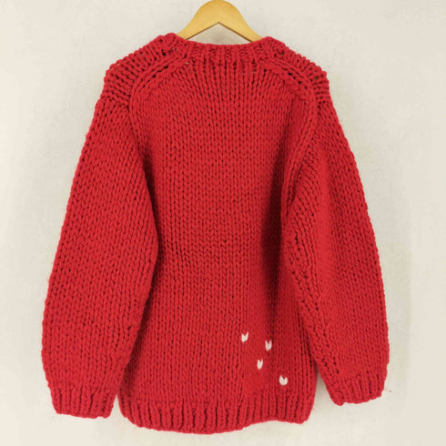 THE TOE ザ トゥー Notting-Hill Heart Knit ノッティングヒル ハートニット レディース M