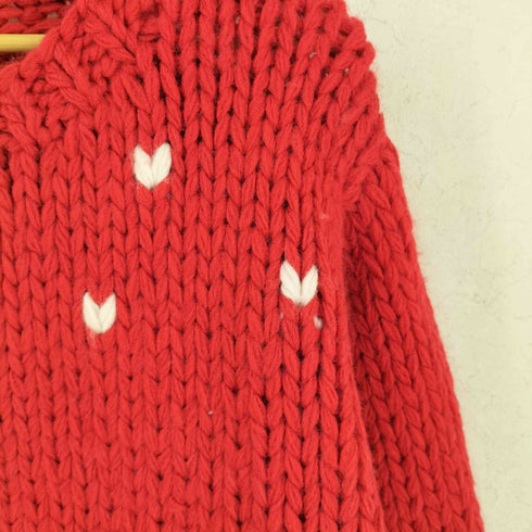 THE TOE ザ トゥー Notting-Hill Heart Knit ノッティングヒル ハートニット レディース M