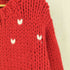THE TOE ザ トゥー Notting-Hill Heart Knit ノッティングヒル ハートニット レディース M