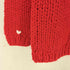 THE TOE ザ トゥー Notting-Hill Heart Knit ノッティングヒル ハートニット レディース M