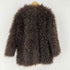 シールームリン Sea Room lynn 25AW Cloud fur ノーカラー フェイクファー ジャケット レディース LONG