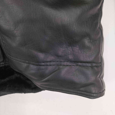 ALTA MODA 裏地ボア レザー ハーフコート メンズ JPN:XL