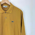 シュミーズラコステ CHEMISE LACOSTE ロゴ刺繍 鹿の子 L/S ポロシャツ メンズ JPN:4