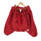 パトゥ PATOU Blouse in recycled ギャザー フリル ブラウス レディース 34