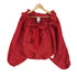 パトゥ PATOU Blouse in recycled ギャザー フリル ブラウス レディース 34