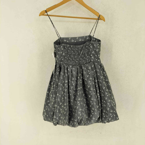 ガニー Ganni Jacquard Strap Mini Dress ジャガード ストラップ ミニ ワンピース レディース