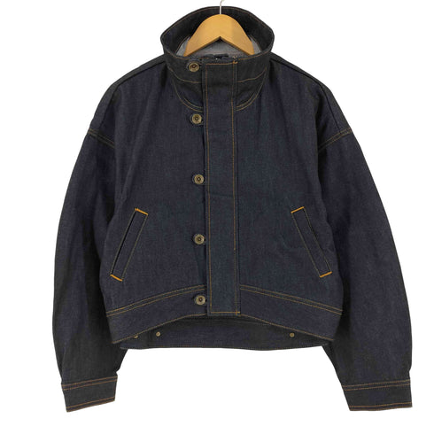 シールームリン Sea Room lynn 25AW Multi Denim Jacket スタンドカラー ジップアップ デニムジャケット レディース FREE