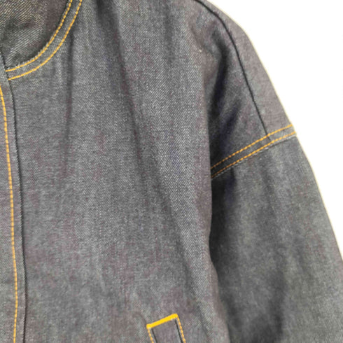 シールームリン Sea Room lynn 25AW Multi Denim Jacket スタンドカラー ジップアップ デニムジャケット レディース FREE