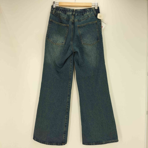 クレイル CLEL Vintage Design Semi-wide Flare Denim Pants ヴィンテージデザイン セミワイドフレアデニムパンツ メンズ JPN:S