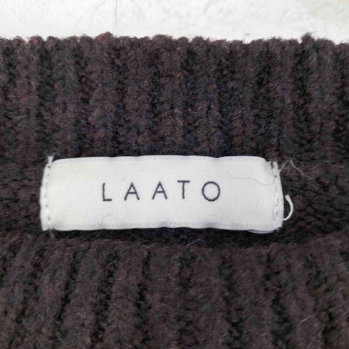 LAATO frill frill knit ラート フリル フリル ニット レディース FREE