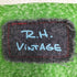 ロンハーマンヴィンテージ R.H.VINTAGE コットンポリ 裏起毛 ダブルジップアップ パーカー メンズ JPN:M