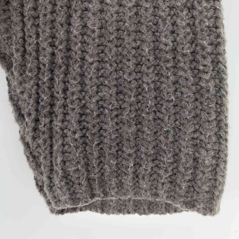 クレイル CLEL Volume Melange Half Zip Knit/ボリュームメランジ ハーフジップニット メンズ JPN:S