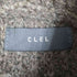クレイル CLEL Volume Melange Half Zip Knit/ボリュームメランジ ハーフジップニット メンズ JPN:S
