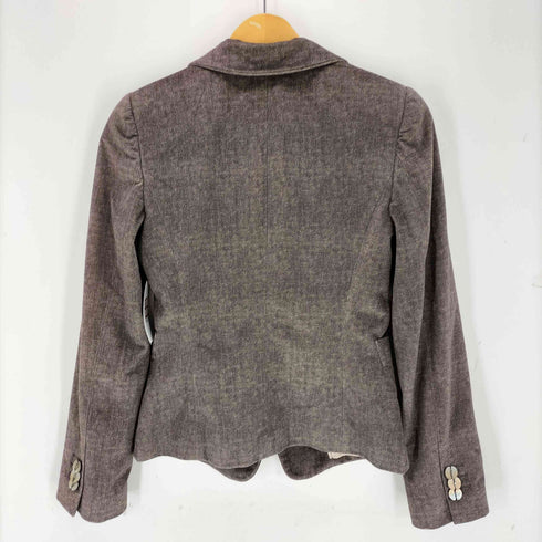 ジョルジオアルマーニ Giorgio Armani ピークドラペル 1B テーラードジャケット レディース 36