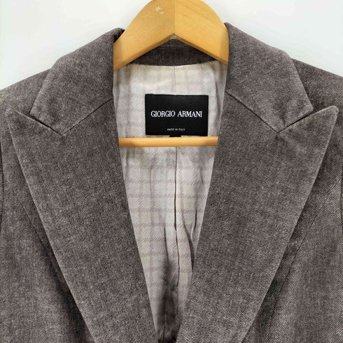 ジョルジオアルマーニ Giorgio Armani ピークドラペル 1B テーラードジャケット レディース 36