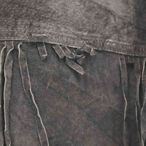 ミネトンカ Minnetonka Genuine Leather 本革 フリンジレザージャケット レディース JPN:XL