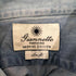 ジャンネット giannetto Slim Fit 長袖 シャンブレーシャツ メンズ S
