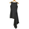 JOSE MOON ジョゼムーン ASYMMETRY MINI DRESS アシンメトリー ノースリーブ ミニ ワンピース レディース 36