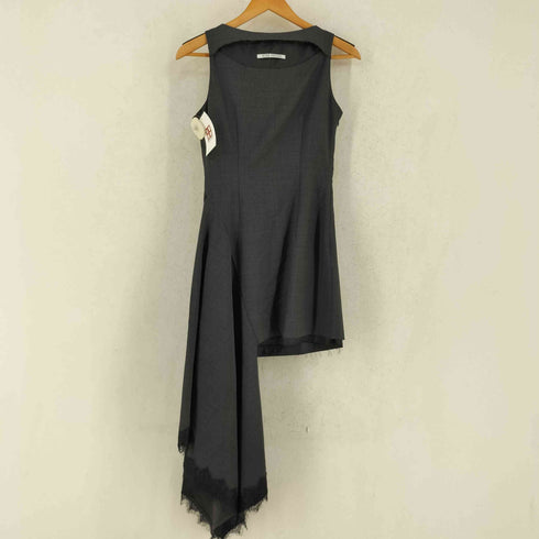 JOSE MOON ジョゼムーン ASYMMETRY MINI DRESS アシンメトリー ノースリーブ ミニ ワンピース レディース 36