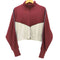 ビームスボーイ BEAMS BOY 24AW ラインディテール フルジップ ロングスリーブ レディース FREE