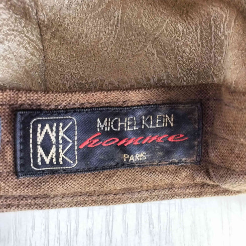 ミッシェルクランオム MICHEL KLEIN HOMME コットン 変形 キャスケット Archive アーカイブ メンズ FREE