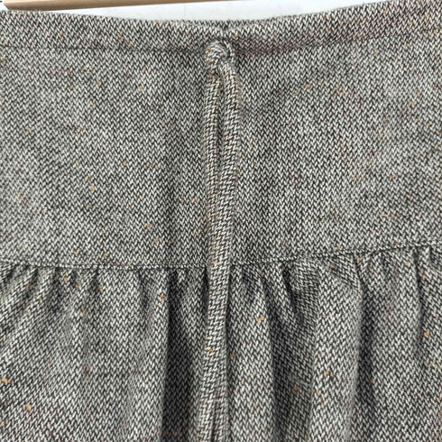 ザラ ZARA ウール ブレンド ティアード ミニスカート レディース M