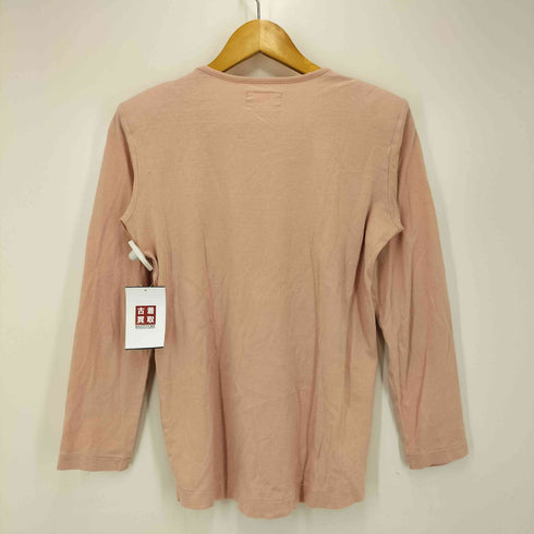 ピンクハウス PINK HOUSE 92AW ロゴプリント リボン 長袖 カットソー レディース