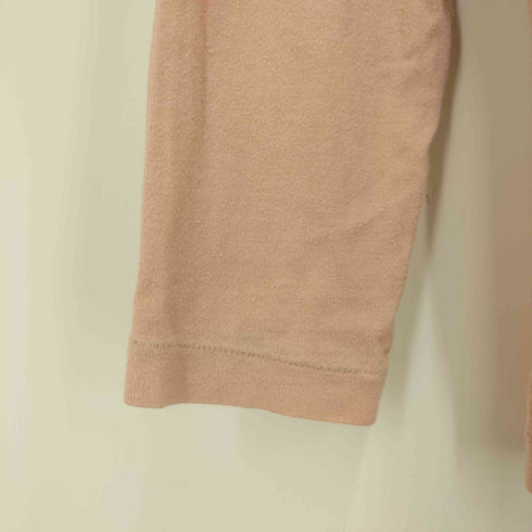 ピンクハウス PINK HOUSE 92AW ロゴプリント リボン 長袖 カットソー レディース