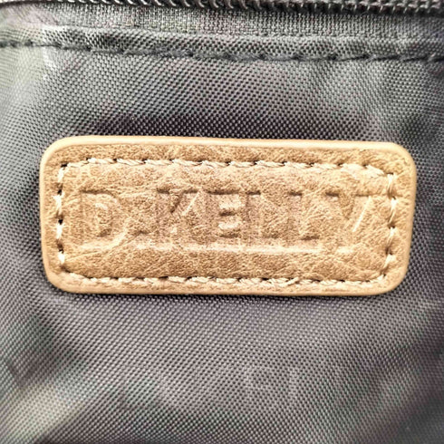 ディーケリー D.KELLY レザー マルチポケット バックパック レディース