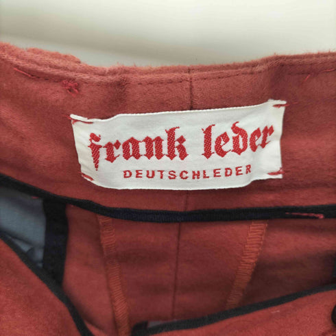 フランクリーダー FRANK LEDER DEUTSCHLEDER TROUSERS RDTL 4 イツレダードイッチェレダー トラウザーズ メンズ