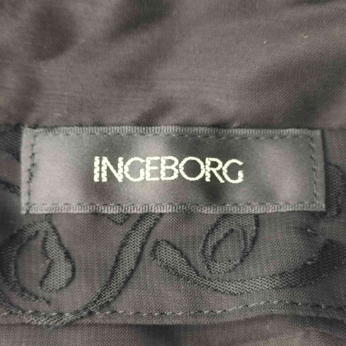 インゲボルグ INGEBORG 94AW リボン シアー ブラウス レディース JPN:M