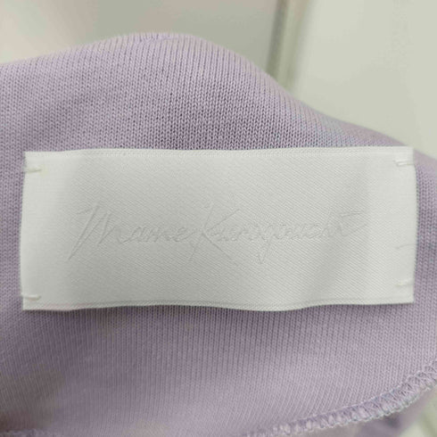 マメクロゴウチ Mame Kurogouchi 24SS Volume Sleeve Cotton Jersey Dress ボリュームスリーブコットンジャージーワンピース レディース JPN:3