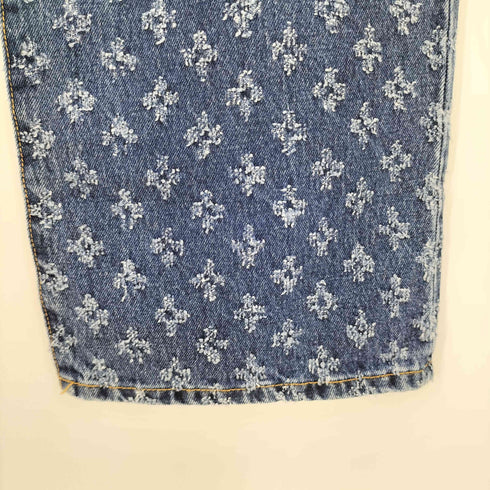 レイビームス Ray BEAMS 25ss ジャカード デニム パンツ レディース JPN:1